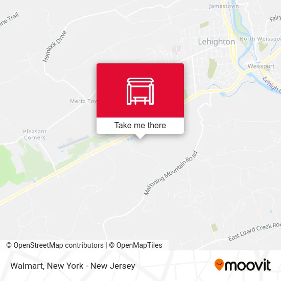 Walmart map