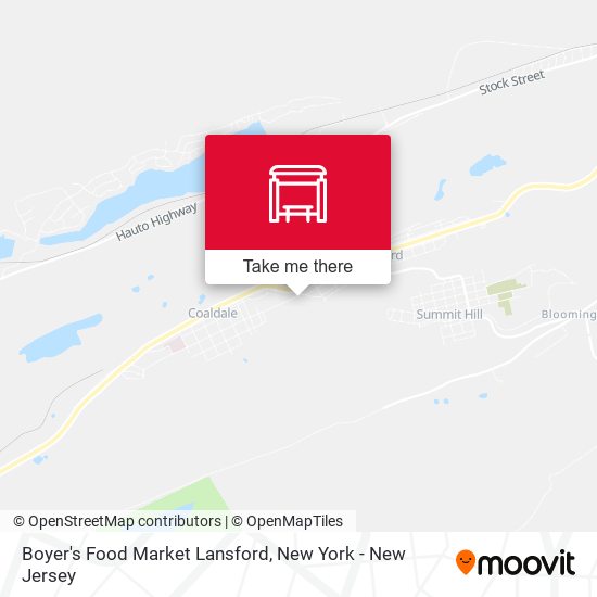 Mapa de Boyer's Food Market Lansford