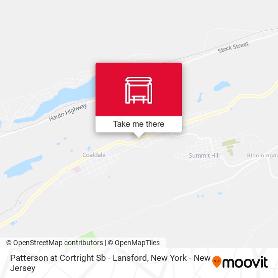 Patterson at Cortright Sb - Lansford map