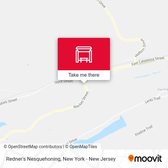 Redner's Nesquehoning map