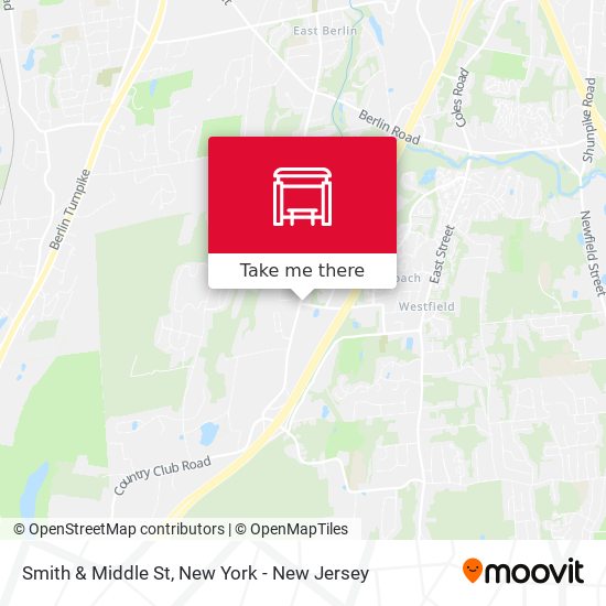 Mapa de Smith & Middle St