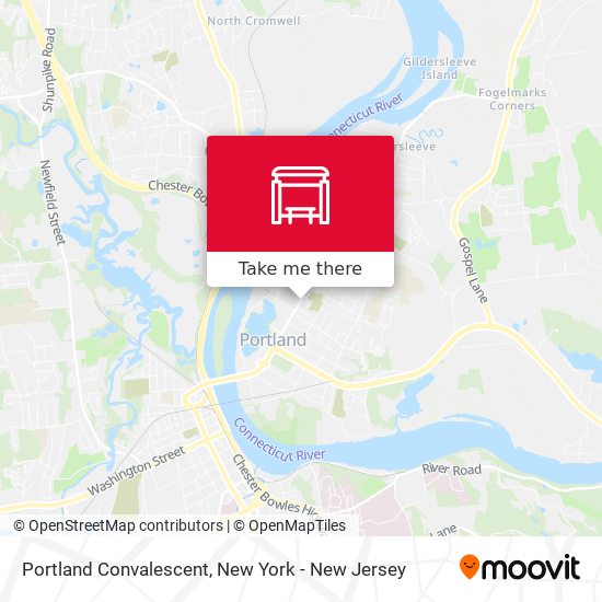 Mapa de Portland Convalescent