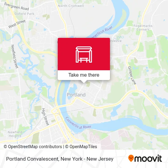 Portland Convalescent map
