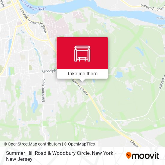 Summer Hill Road & Woodbury Circle map