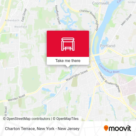 Charton Terrace map