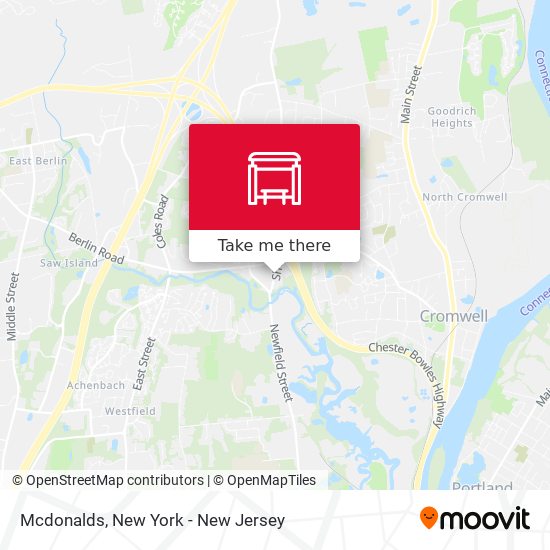 Mcdonalds map