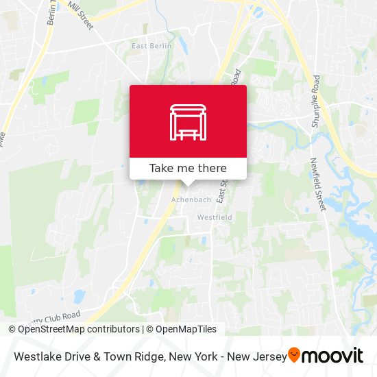 Mapa de Westlake Drive & Town Ridge
