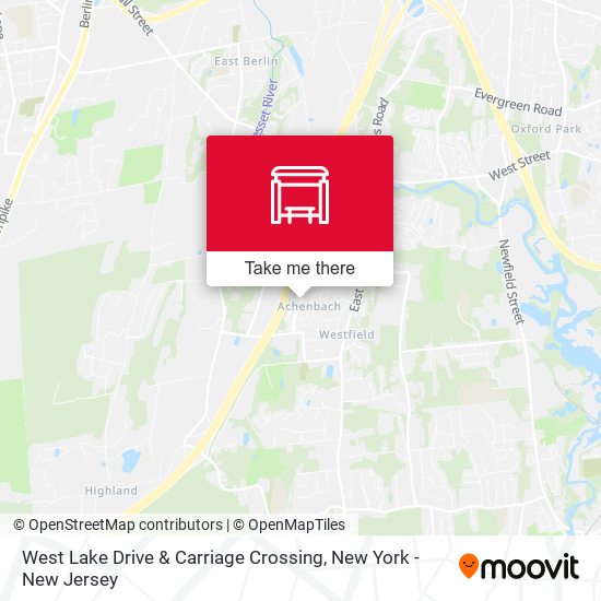 Mapa de West Lake Drive & Carriage Crossing