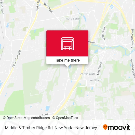 Middle & Timber Ridge Rd map