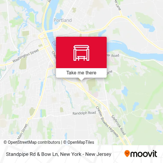 Standpipe Rd & Bow Ln map