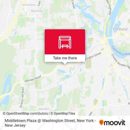 Middletown Plaza @ Washington Street map