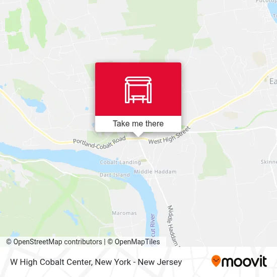 W High Cobalt Center map