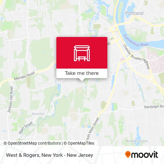 West & Rogers map