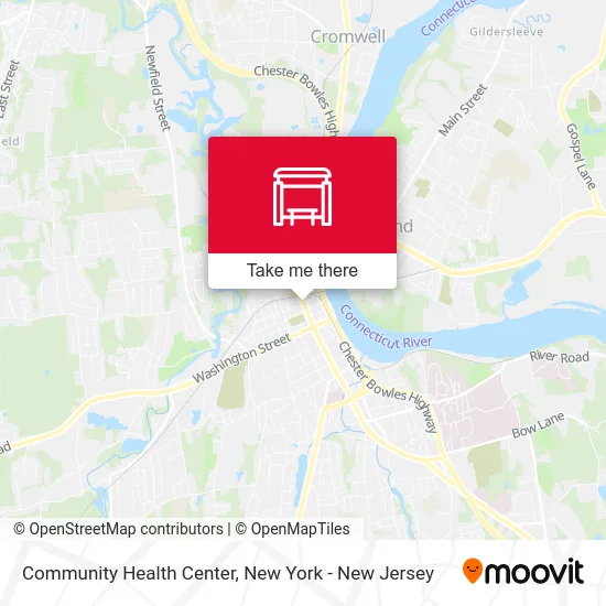 Community Health Center map