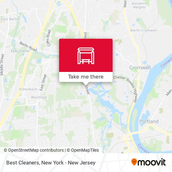 Best Cleaners map