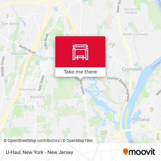 U-Haul map