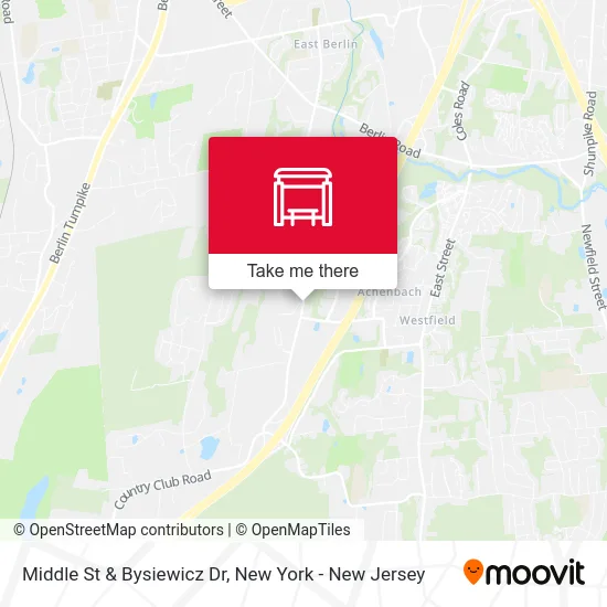 Middle St & Bysiewicz Dr map