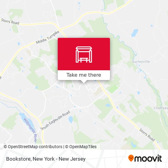 Bookstore map