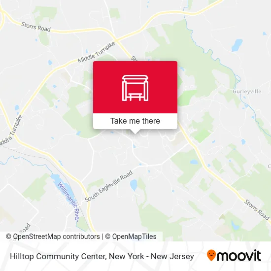Hilltop Community Center map