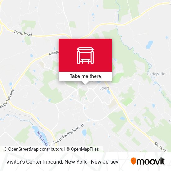 Mapa de Visitor's Center Inbound