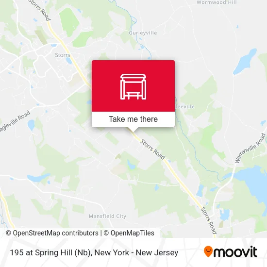 195 at Spring Hill (Nb) map