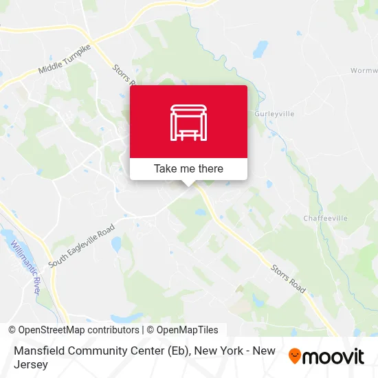 Mansfield Community Center (Eb) map