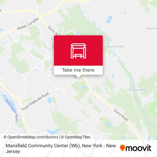 Mansfield Community Center (Wb) map