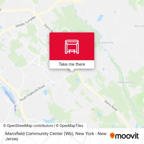 Mansfield Community Center (Wb) map