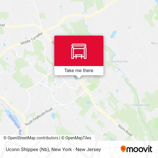 Uconn Shippee (Nb) map