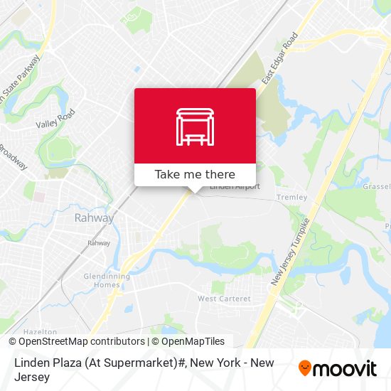 Linden Plaza (At Supermarket)# map