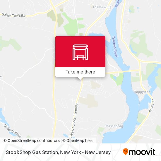 Stop&Shop Gas Station map