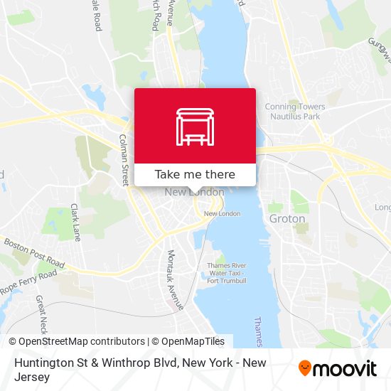 Mapa de Huntington St & Winthrop Blvd