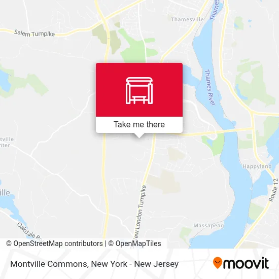 Montville Commons map