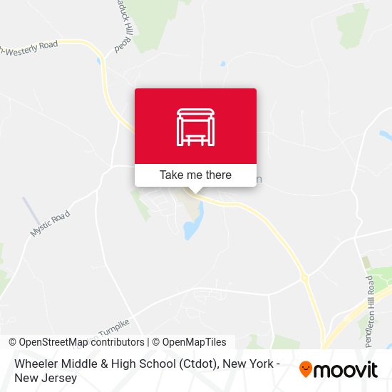 Wheeler Middle & High School (Ctdot) map
