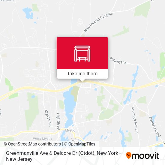 Greenmanville Ave & Delcore Dr (Ctdot) map