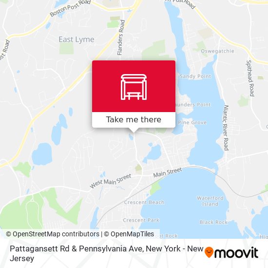 Pattagansett Rd & Pennsylvania Ave map