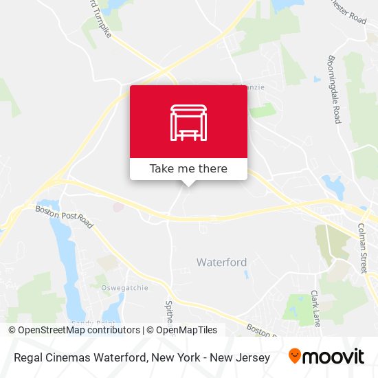 Mapa de Regal Cinemas Waterford