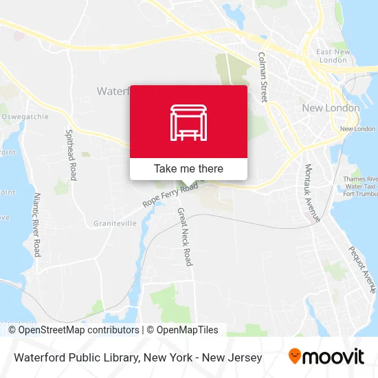 Waterford Public Library map