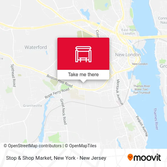 Stop & Shop Market map