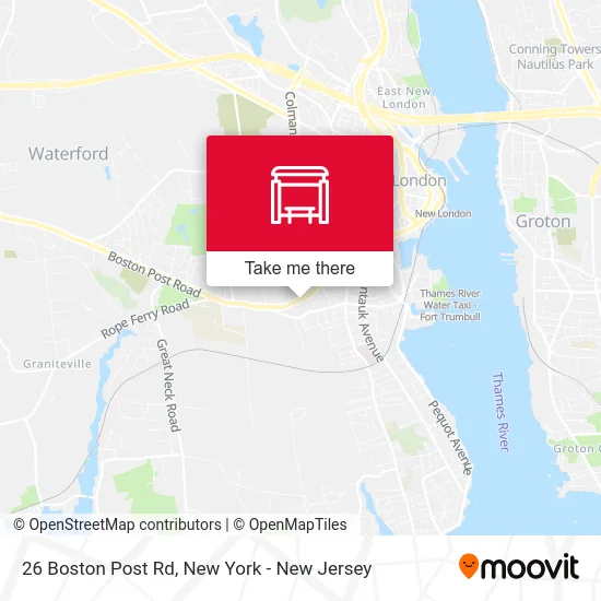 26 Boston Post Rd map