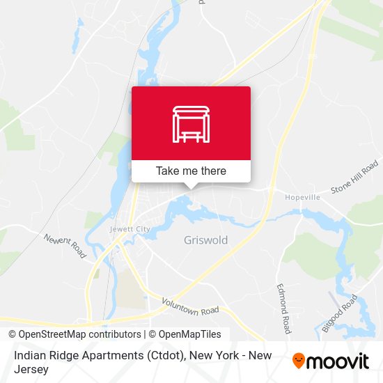 Mapa de Indian Ridge Apartments (Ctdot)