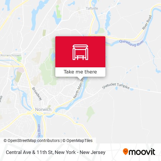 Mapa de Central Ave & 11th St