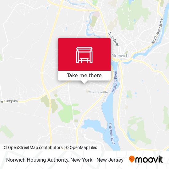Mapa de Norwich Housing Authority