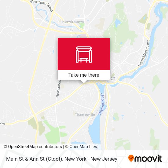Mapa de Main St & Ann St  (Ctdot)