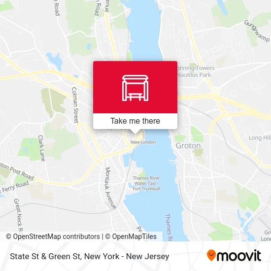 State St & Green St map