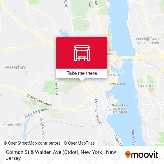 Mapa de Colman St & Walden Ave (Ctdot)
