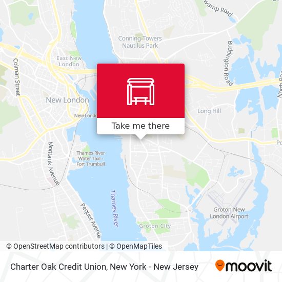 Mapa de Charter Oak Credit Union