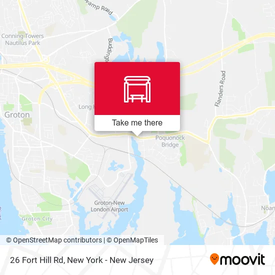 26 Fort Hill Rd map