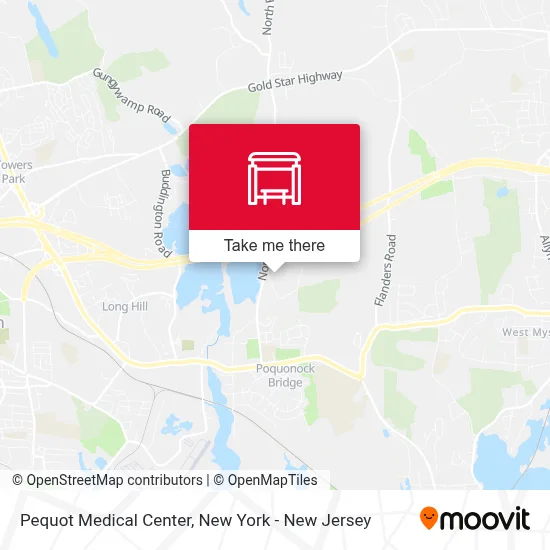 Pequot Medical Center map