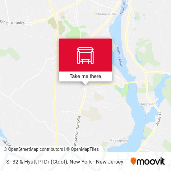 Mapa de Sr 32 & Hyatt Pl Dr (Ctdot)